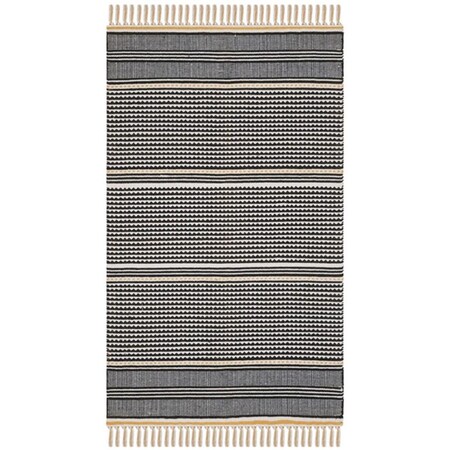 Safavieh 3 x 5 ft. Accent Montauk Hand Woven Rug Gold & Multi Color MTK607I-3